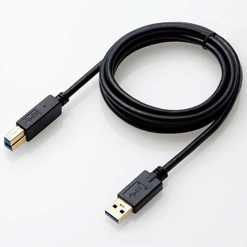 エレコム(ELECOM) DH-AB3N15BK(ブラック) USB3.0ケーブル 1.5m