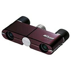 ニコン Nikon 遊 4x10D CF(ワインレッド) 4倍双眼鏡 4X10DR