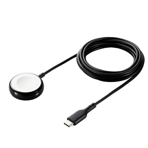 エレコム(ELECOM) MPA-AWCS20BK(ブラック) Apple Watch 磁気充電ケーブル(高耐久) 2.0m エレコム(ELECOM) MPA-AWCS20BK(ブラック) Apple Watch 磁気充電ケーブル(高耐久) 2.0m