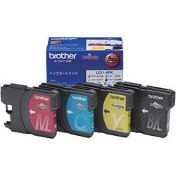 �֥饶��(brother) LC11-4PK ���� ���󥯥����ȥ�å� 4���ѥå�