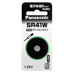 パナソニック(Panasonic) SR41WP 酸化銀電池 1.55V 1個