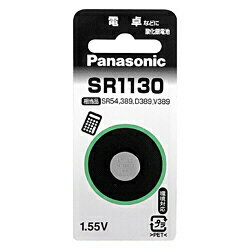 パナソニック(Panasonic) SR1130P 酸化銀電池 1.55V 1個