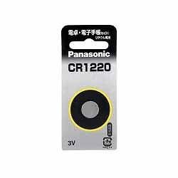 パナソニック Panasonic CR1220P コイン型リチウム電池 3V 1個 CR1220P