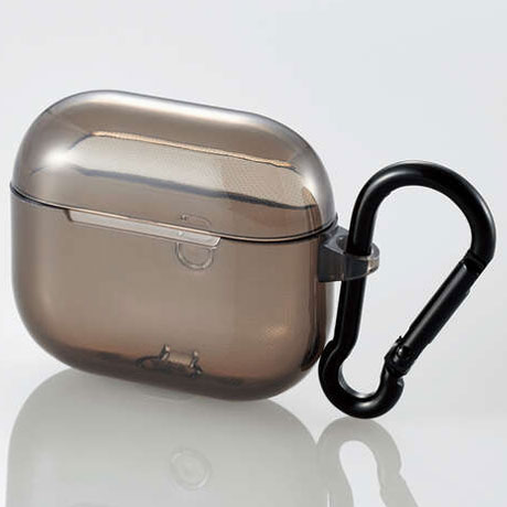 Rakuten - エレコム(ELECOM) AVA-AP3UCBK ブラック AirPods 第3世代 用カラビナ付きソフトケース