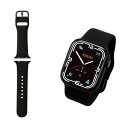 エレコム(ELECOM) AW-41BDSCBK(ブラック) Apple Watch用シリコンバンド 41/40/38mm(2)