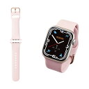 エレコム(ELECOM) AW-41BDSCGPN(ピンク) Apple Watch用シリコンバンド ニュアンスカラー 41/40/38mm(2)