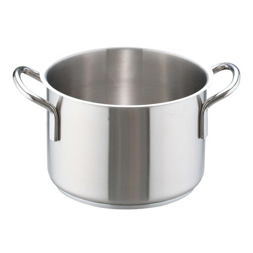 Ih/Gas Compatible - 遠藤商事 インダクション18-8半寸胴鍋 蓋無 20cm