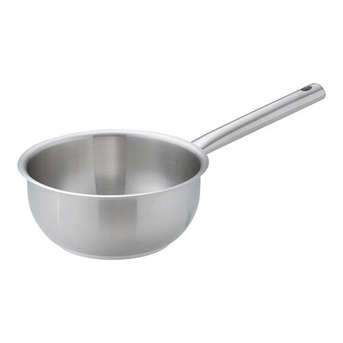 Ih/Gas Compatible - 遠藤商事 インダクション18-8ソテーパン 蓋無 18cm