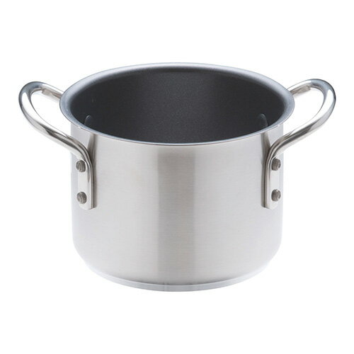 遠藤商事 インダクション テフロンセレクト 半寸胴鍋 蓋無 16cm