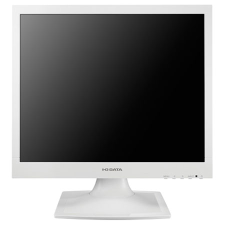 IODATA アイ オー データ LCD-AD173SESW-A(ホワイト) 17型スクエア 液晶ディスプレイ フリッカーレス設計採用 LCDAD173SESWA