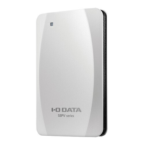 IODATA ポータブル SSD USB 3.2 Gen 2対応 SSPV-USC480W ホワイト SSD：480GB