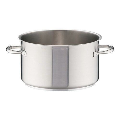 パデルノ 1007-28 18-10半寸胴鍋 蓋無 28cm