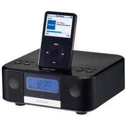【13時までのご注文完了で当日出荷可能！】【送料区分A】【在庫あり】PRINCETON PSP-MSSACB / FM/AMラジオ搭載目覚まし機能付きスピーカーfor iPod i-Bird ブラック PSP-MSSACB