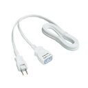 パナソニック(Panasonic) WHA4912WP(ホワイト) 延長コードX 1個口 2m