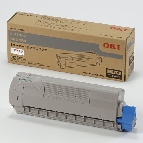 Genuine Products - OKI TC-C4DK1 純正 トナーカートリッジ ブラック TCC4DK1