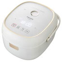 【長期保証付】パナソニック(Panasonic) SR-KT060-W(ホワイト) IHジャー炊飯器 3.5合