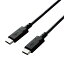 쥳(ELECOM) U2C-CC15NBK2(֥å) USB2.0֥ ǧ C-C 1.5m