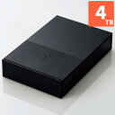 ELD-GTV040UBK(ブラック) TV向け外付けハードディスク 4TB(2)
