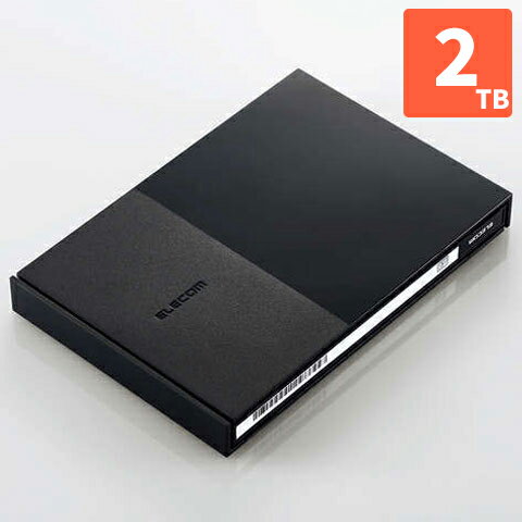 楽天ECカレントエレコム（ELECOM） ELP-GTV020UBK（ブラック） TV向け外付けハードディスク 2TB