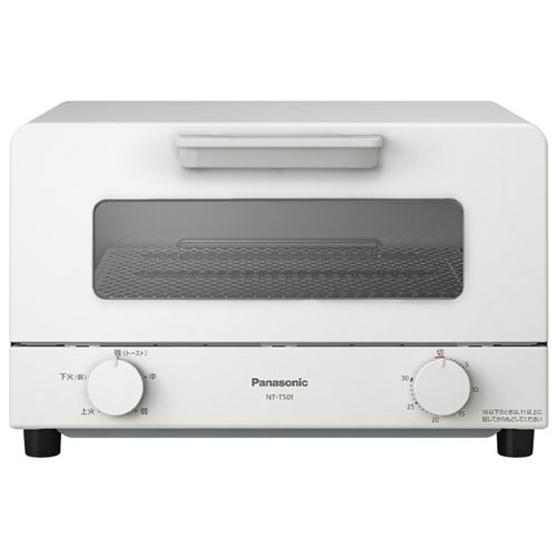 パナソニック パナソニック Panasonic NT-T501-W(ホワイト) オーブントースター 1200W 4枚焼き対応 NTT501