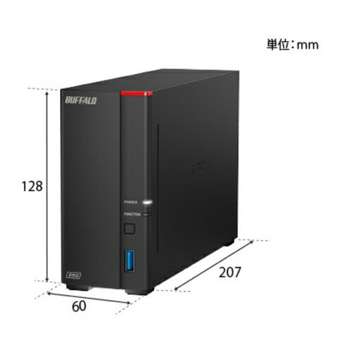 �Хåե�����(BUFFALO) LS710D0101 LinkStation 2.5GbE��� DTCP-IP�б� NAS 1�ɥ饤�� 1TB