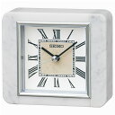 セイコー(SEIKO) BZ362W(白大理石) クオーツ置時計(3)