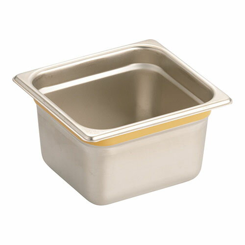 TKGコーポレーション AGS2567 イエロー 18-8カラーラインガストロノームパン 1/6 100mm