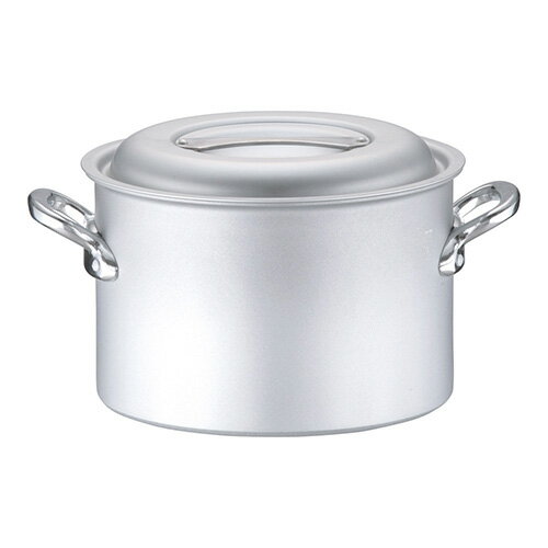 北陸アルミニウム AHV9204 業務用マイスターIH 半寸胴鍋 27cm