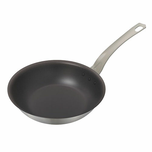 Ih/Gas Compatible - 北陸アルミニウム AMI0402 マイスター2層クラッド フライパン 21cm