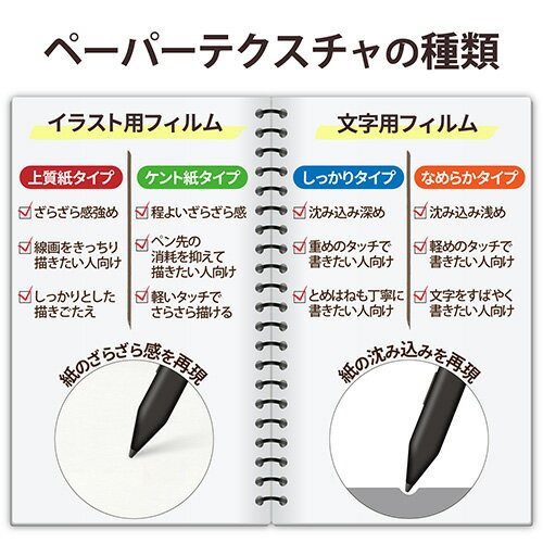 エレコム(ELECOM) TB-MSP8FLAPL Surface Pro8用 フィルム ペーパーライク 反射防止 上質紙タイプ