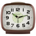 保土ヶ谷電子販売 HT-A015W-BR(ブラウン) 目覚まし時計(3)