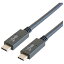 IODATA(ǡ) GP-CCU325A05M/B(֥å) USB3.2 Gen22 USB Type-C֥ 0.5m