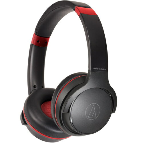 オーディオテクニカ audio-technica ATH-S220BT BRD(ブラックレッド) ワイヤレスヘッドホン ATHS220BTBRD