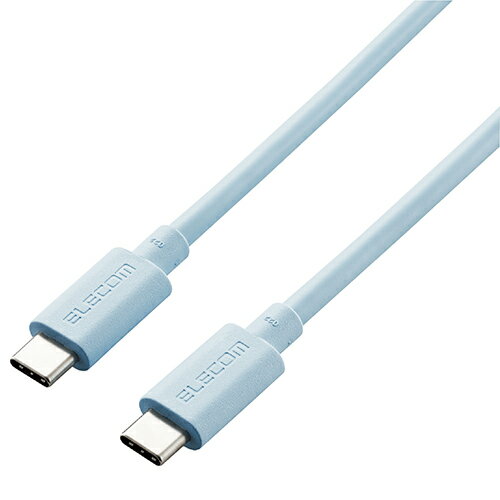 エレコム ELECOM USB4-APCC5P08BU(ブルー) USB4ケーブル(USB Type-C(TM) to USB Type-C(TM) ) 0.8m USB4APCC5P08BU
