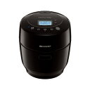 【長期保証付】シャープ(SHARP) KN-HW10G-B(ブラック) 水なし自動調理鍋 ヘルシオホットクック 1.0L