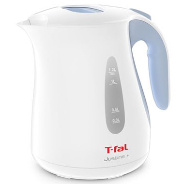 ティファール ジャスティン 【長期保証付】ティファール T-fal KO4904JP(スカイブルー) 電気ケトル ジャスティン プラス 1.2L 大容量 KO4904JP