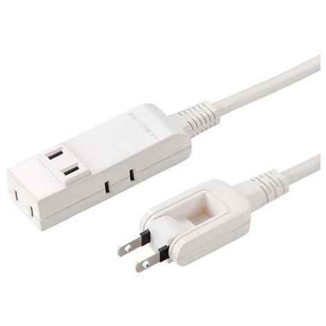 ����掠�ץ饤 TAP-M805W �ۥ磻�� �ޥ������Ÿ����å� 4�ĸ� ���ޤ�1�����ޤ�3 0.5m TAPM805W