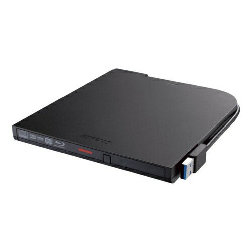 バッファロー BUFFALO BRXL-PTV6U3-BKB ブラック USB3.2 Gen1 対応 ポータブルBD 書込ソフト添付 BRXLPTV6U3BKB