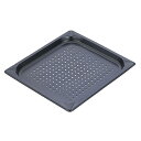 遠藤商事 12100PFS ノンスティック穴明ホテルパン 1/2×100