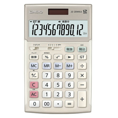 CASIO(������) JS-20WKA-GD-N ������� ���㥹�ȥ����� ��̳���� 12��