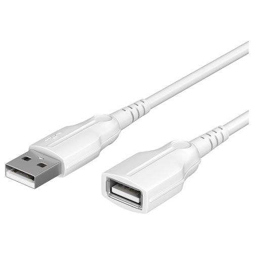 オウルテック(OWLTECH) OWL-CBKE20-WH ホワイト 断線に強い USB延長ケーブル 2m