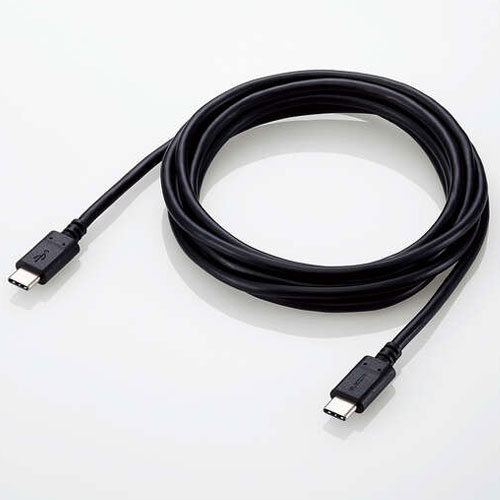 エレコム(ELECOM) U2C-CC5PC20NBK(ブラック) USB2.0ケーブル USB Type-C to USB Type-C 2m