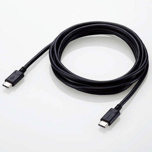 エレコム(ELECOM) U2C-CC5PC20NBK(ブラック) USB2.0ケーブル USB Type-C to USB Type-C 2m エレコム(ELECOM) U2C-CC5PC20NBK(ブラック) USB2.0ケーブル USB Type-C to USB Type-C 2m