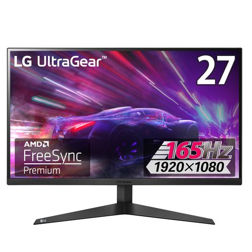 LGエレクトロニクス LG 27GQ50F-B LG UltraGear 27型 フルHDゲーミングディスプレイ 165Hz 27GQ50FB