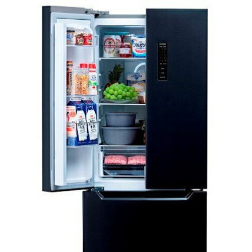 ��ɸ������������ۥ����ꥹ������� Iris Ohyama IRSN-32A-B �֥�å� 4�ɥ�������¢�� �Ѳ����� 320L ��635mm IRSN32AB