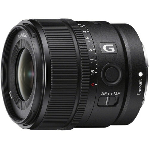 SONY(ソニー) E 15mm F1.4 G SEL15F14G Eマウント用 APS-C 単焦点レンズ