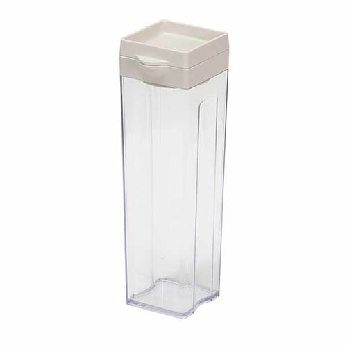 リバティーコーポレーション LD-314 ワームグレー スクエアウォーターピッチャー 縦置き 横置き 1.1L