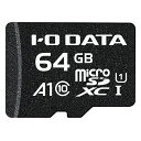 IODATA(アイ オー データ) BMS-64GUA1 A1/UHS-I UHS スピードクラス1対応 microSDメモリーカード 64GB