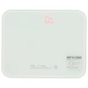 オーム電機(OHM) HBK-T103-W(ホワイト) デジタル体重計