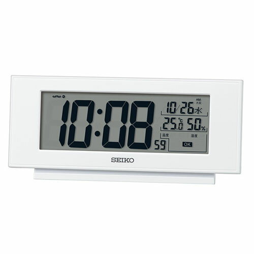 Other - セイコー(SEIKO) SQ794W 白パール 電波目ざまし時計 快適環境NAVI